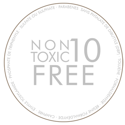Logo non toxic 10 free